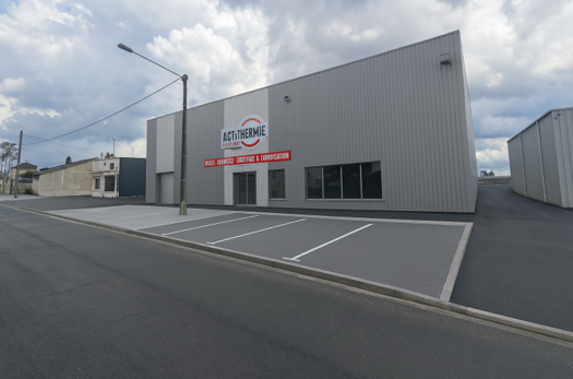 ROUTHIAU ACTITHERMIE LA ROCHE SUR YON Concept & Réalisation Suivi de travaux